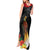 Papua New Guinea Independence Day Tank Maxi Dress PNG Flag and Bird-of-Paradise