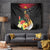 Papua New Guinea Independence Day Tapestry PNG Flag and Bird-of-Paradise