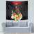 Papua New Guinea Independence Day Tapestry PNG Flag and Bird-of-Paradise