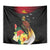 Papua New Guinea Independence Day Tapestry PNG Flag and Bird-of-Paradise