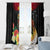 Papua New Guinea Independence Day Window Curtain PNG Flag and Bird-of-Paradise