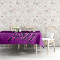 Hawaii Monk Seal and Dolphin Tablecloth Polynesian Kakau Pattern Pink LT03 - Polynesian Pride