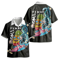 Hawaii Pineapple Surfing Kid Hawaiian Shirt It's in My DNA - Kakau and Polynesian Pattern LT03 - Polynesian Pride