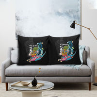 Hawaii Pineapple Surfing Pillow Cover It's in My DNA - Kakau and Polynesian Pattern LT03 - Polynesian Pride