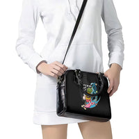 Hawaii Pineapple Surfing Shoulder Handbag It's in My DNA - Kakau and Polynesian Pattern LT03 - Polynesian Pride