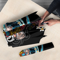 Hawaii Pineapple Surfing Umbrella It's in My DNA - Kakau and Polynesian Pattern LT03 - Polynesian Pride