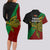 Papua New Guinea East New Britain Province Couples Matching Long Sleeve Bodycon Dress and Hawaiian Shirt PNG Birds Of Paradise Polynesian Arty Style LT03 - Polynesian Pride