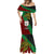 Papua New Guinea East New Britain Province Mermaid Dress PNG Birds Of Paradise Polynesian Arty Style LT03 - Polynesian Pride