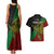 Custom Papua New Guinea East New Britain Province Couples Matching Tank Maxi Dress and Hawaiian Shirt PNG Birds Of Paradise Polynesian Arty Style LT03 - Polynesian Pride