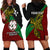 Custom Papua New Guinea East New Britain Province Hoodie Dress PNG Birds Of Paradise Polynesian Arty Style LT03 - Polynesian Pride