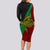 Custom Papua New Guinea East New Britain Province Long Sleeve Bodycon Dress PNG Birds Of Paradise Polynesian Arty Style LT03 - Polynesian Pride