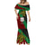 Custom Papua New Guinea East New Britain Province Mermaid Dress PNG Birds Of Paradise Polynesian Arty Style LT03 - Polynesian Pride