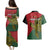 Custom Papua New Guinea East Sepik Province Couples Matching Puletasi Dress and Hawaiian Shirt PNG Birds Of Paradise Polynesian Arty Style LT03 - Polynesian Pride