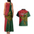 Custom Papua New Guinea East Sepik Province Couples Matching Tank Maxi Dress and Hawaiian Shirt PNG Birds Of Paradise Polynesian Arty Style LT03 - Polynesian Pride