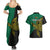 Custom Papua New Guinea Enga Province Couples Matching Summer Maxi Dress and Hawaiian Shirt PNG Birds Of Paradise Polynesian Arty Style LT03 - Polynesian Pride