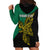 Custom Papua New Guinea Enga Province Hoodie Dress PNG Birds Of Paradise Polynesian Arty Style LT03 - Polynesian Pride