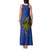 Papua New Guinea Gulf Province Tank Maxi Dress PNG Birds Of Paradise Polynesian Arty Style LT03 - Polynesian Pride