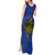 Papua New Guinea Gulf Province Tank Maxi Dress PNG Birds Of Paradise Polynesian Arty Style LT03 - Polynesian Pride