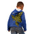 Custom Papua New Guinea Gulf Province Kid Hoodie PNG Birds Of Paradise Polynesian Arty Style LT03 - Polynesian Pride