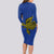 Custom Papua New Guinea Gulf Province Long Sleeve Bodycon Dress PNG Birds Of Paradise Polynesian Arty Style LT03 - Polynesian Pride