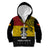 Custom Papua New Guinea Madang Province Kid Hoodie PNG Birds Of Paradise Polynesian Arty Style LT03 - Polynesian Pride