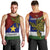 Custom Papua New Guinea Milne Bay Province Men Tank Top PNG Birds Of Paradise Polynesian Arty Style LT03 - Polynesian Pride