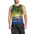 Papua New Guinea Morobe Province Men Tank Top PNG Birds Of Paradise Polynesian Arty Style LT03 - Polynesian Pride