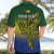 Custom Papua New Guinea Morobe Province Hawaiian Shirt PNG Birds Of Paradise Polynesian Arty Style LT03 - Polynesian Pride