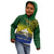 Custom Papua New Guinea Morobe Province Kid Hoodie PNG Birds Of Paradise Polynesian Arty Style LT03 - Polynesian Pride