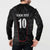 Custom New Zealand Rugby Button Sweatshirt Maori All Black Championship 2024 and Silver Fern