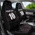 Custom New Zealand Rugby Car Seat Cover Maori All Black Championship 2024 and Silver Fern