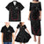 Custom New Zealand Rugby Family Matching Puletasi and Hawaiian Shirt Maori All Black Championship 2024 and Silver Fern