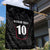 Custom New Zealand Rugby Garden Flag Maori All Black Championship 2024 and Silver Fern