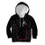 Custom New Zealand Rugby Kid Hoodie Maori All Black Championship 2024 and Silver Fern