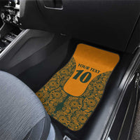 Custom Australia Rugby Championship 2024 Car Mats Aboriginal Art Tattoo Pattern LT03 - Polynesian Pride
