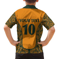 Custom Australia Rugby Championship 2024 Hawaiian Shirt Aboriginal Art Tattoo Pattern LT03 - Polynesian Pride