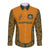 Custom Australia Rugby Championship 2024 Long Sleeve Button Shirt Aboriginal Art Tattoo Pattern