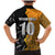 Custom New Zealand and Australia Rugby Championship 2024 Family Matching Mermaid Dress and Hawaiian Shirt Maori Warrior and Kangaroo Mascot with Fern Aboriginal