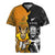 Custom New Zealand and Australia Rugby Championship 2024 Rugby Jersey Maori Warrior and Kangaroo Mascot with Fern Aboriginal