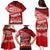 Tonga Rugby Family Matching Puletasi Dress and Hawaiian Shirt Sipi Tau Dance Ngatu Pattern LT03 - Polynesian Pride