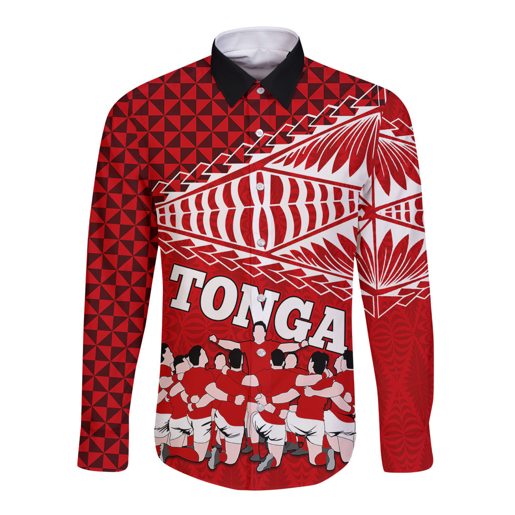 tonga-rugby-long-sleeve-button-shirt-sipi-tau-dance-ngatu-pattern