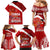 Tonga Rugby Family Matching Mermaid Dress and Hawaiian Shirt Sipi Tau Dance Coat of Arms Ngatu Pattern LT03 - Polynesian Pride