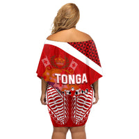 tonga-rugby-off-shoulder-short-dress-sipi-tau-dance-coat-of-arms-ngatu-pattern