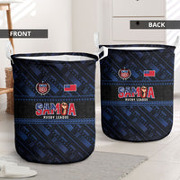Toa Samoa Rugby Laundry Basket Siva Tau - Samoan Warriors Pacific Pattern LT03 - Polynesian Pride