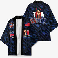 Toa Samoa Rugby Kimono Siva Tau - Samoan Warriors Pacific Pattern LT03 - Polynesian Pride