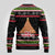 New Zealand Meri Kirihimete Ugly Christmas Sweater Maori Warrior with Rugby Christmas Tree LT03 - Polynesian Pride