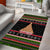 Personalized New Zealand Meri Kirihimete Area Rug Maori Warrior with Rugby Christmas Tree LT03 - Polynesian Pride