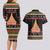 Personalized New Zealand Meri Kirihimete Couples Matching Long Sleeve Bodycon Dress and Hawaiian Shirt Maori Warrior with Rugby Christmas Tree LT03 - Polynesian Pride