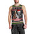 Personalized New Zealand Meri Kirihimete Men Tank Top Maori Warrior with Rugby Christmas Tree LT03 - Polynesian Pride