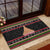 Personalized New Zealand Meri Kirihimete Rubber Doormat Maori Warrior with Rugby Christmas Tree LT03 - Polynesian Pride